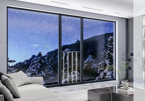 Design Awards Winner - FOSHAN SUNHOHI DOORS AND WINDOWS CO., LTD - Edge75 Intelligent Sashless Window with Illuminated Railing