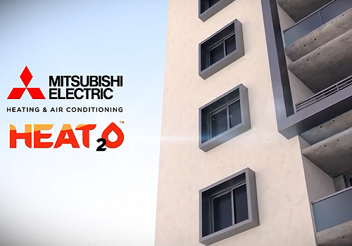 Design Awards Winner - Mitsubishi Electric Trane HVAC US (METUS)  - All-Electric Heat Pump Water Heater - Heat2O®