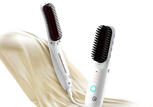 Design Awards Winner - Shen Zhen Black White Grey Communication Technology Co., Ltd. - HS Series Straightening Brush