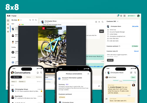Design Awards Winner - 8x8 - 8x8 Engage