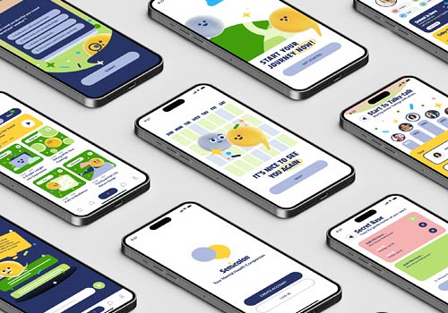 Design Awards Winner - Freelancer - Semicolon-Depression Recovery App