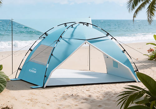 Design Awards Winner - Miles Wang - Portable Beach Tent With Canopy