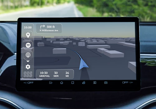 Design Awards Winner - Elon University - Modular In-Vehicle UX System