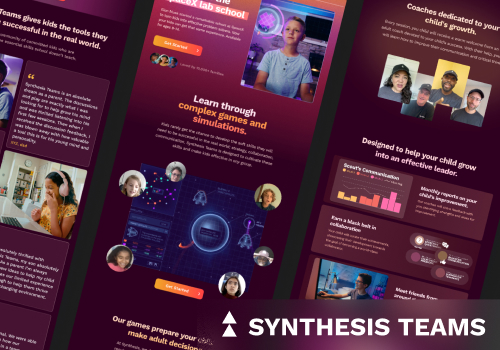 Design Awards Winner - Synthesis School Inc - Synthesis Teams