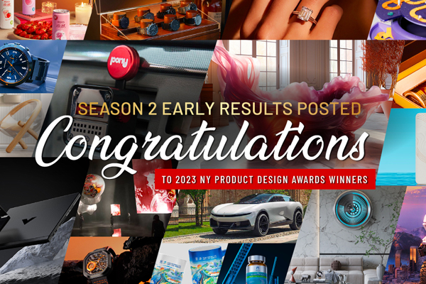 NY Product Design Awards News - 2023 NY Product Design Awards S2 Early Winners Announced!