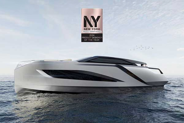 NY Product Design Awards News - M40 OPEN by Hunters Yacht Awarded with 2024 Design of the Year under Yachts