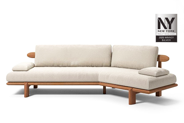 NY Product Design Awards News - BETACO wins the Silver Award at the 2025 NY Product Design Awards with the Livorno Corner Lounge!
